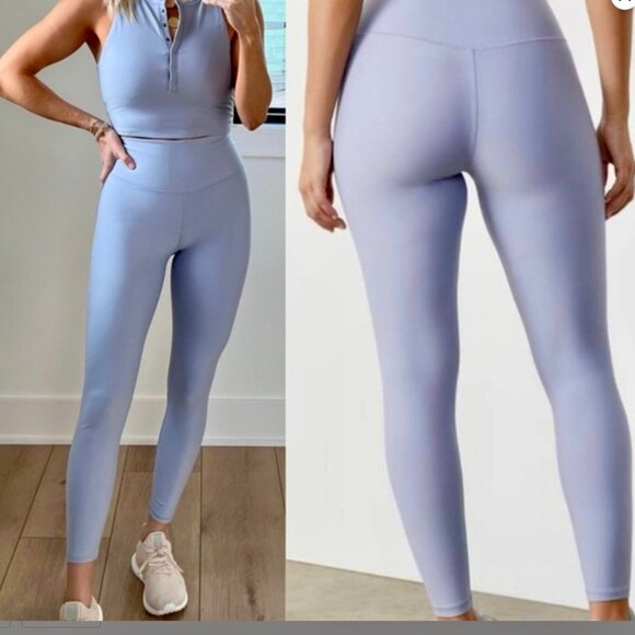 Abercrombie & Fitch YPB SculptLUX 7/8 Length Legging Brisk Mist Size Small - Picture 6 of 11